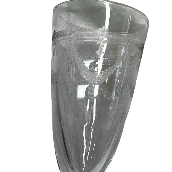 Vintage Etched Cordial Glasses, Shot Glasses, Liqueurs - Picture 2 of 6